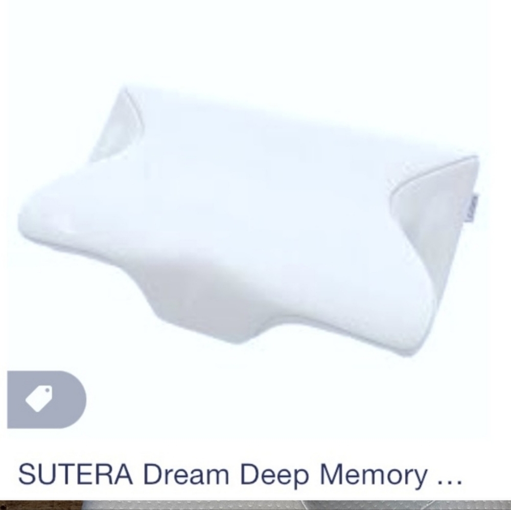 Sutera dream pillow memory foam pillow support back